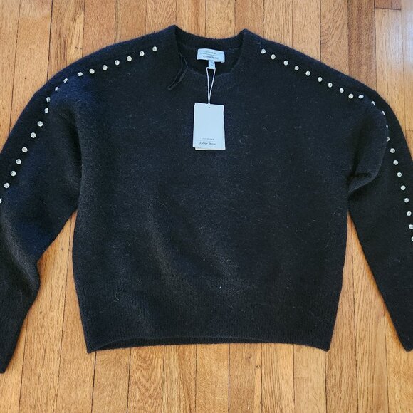 Paris Atelier & Other Stories Pullover wool alpaca sweater rhinestone - Picture 1 of 8